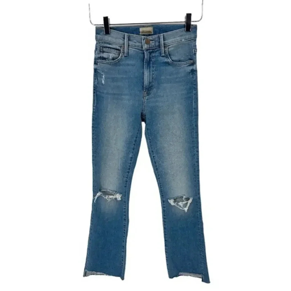 MOTHER The insider crop step fray thrilling shots size 24 B1148 - Picture 4 of 8